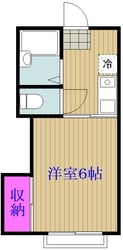 ビーンズ大宮の物件間取画像